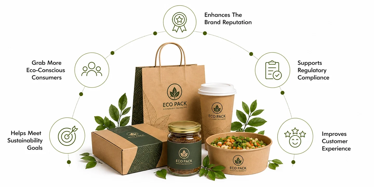 benefits of plastic free packaging for brands