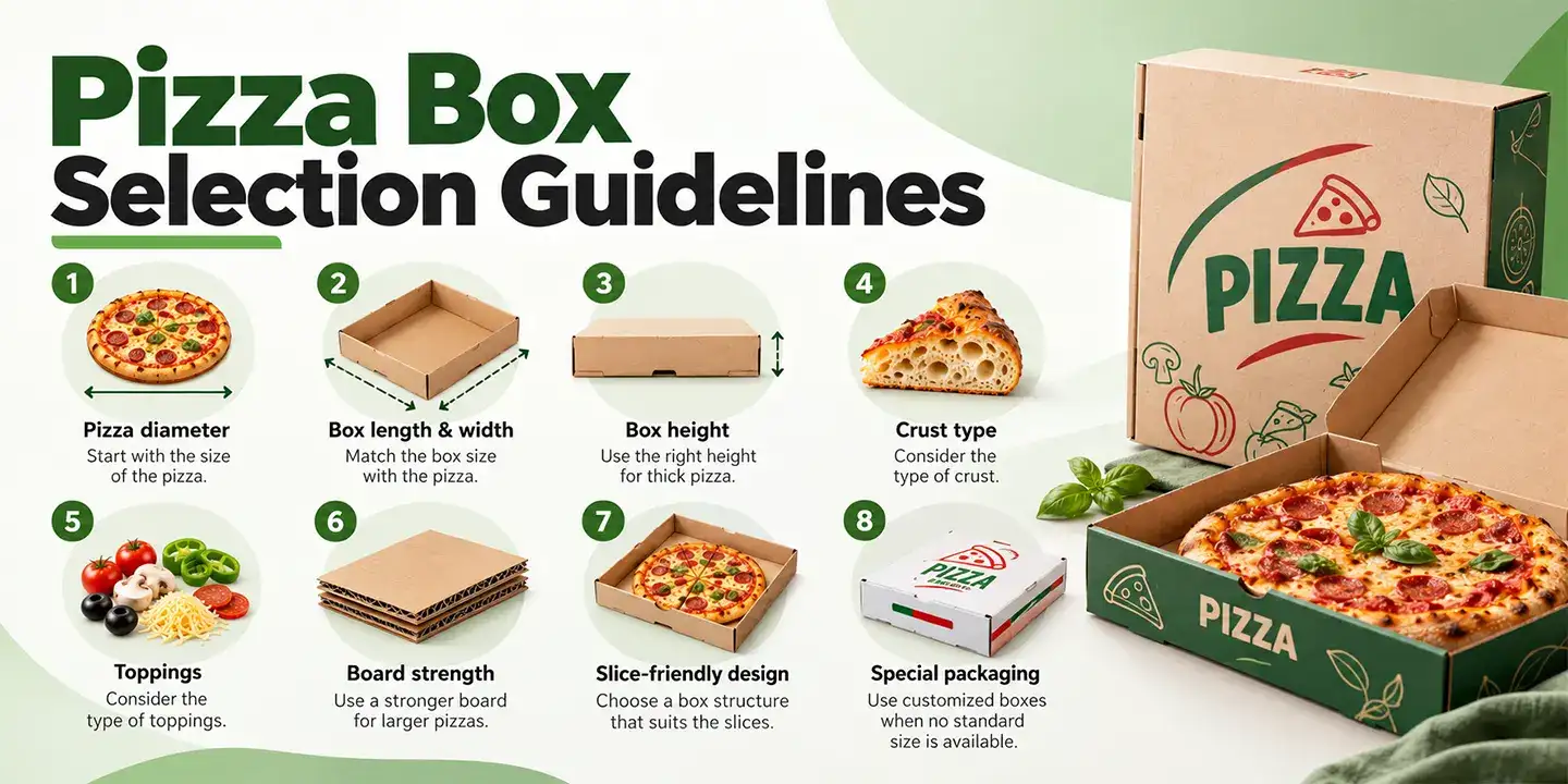 how to select right pizza box