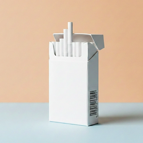 blank cigarette boxes