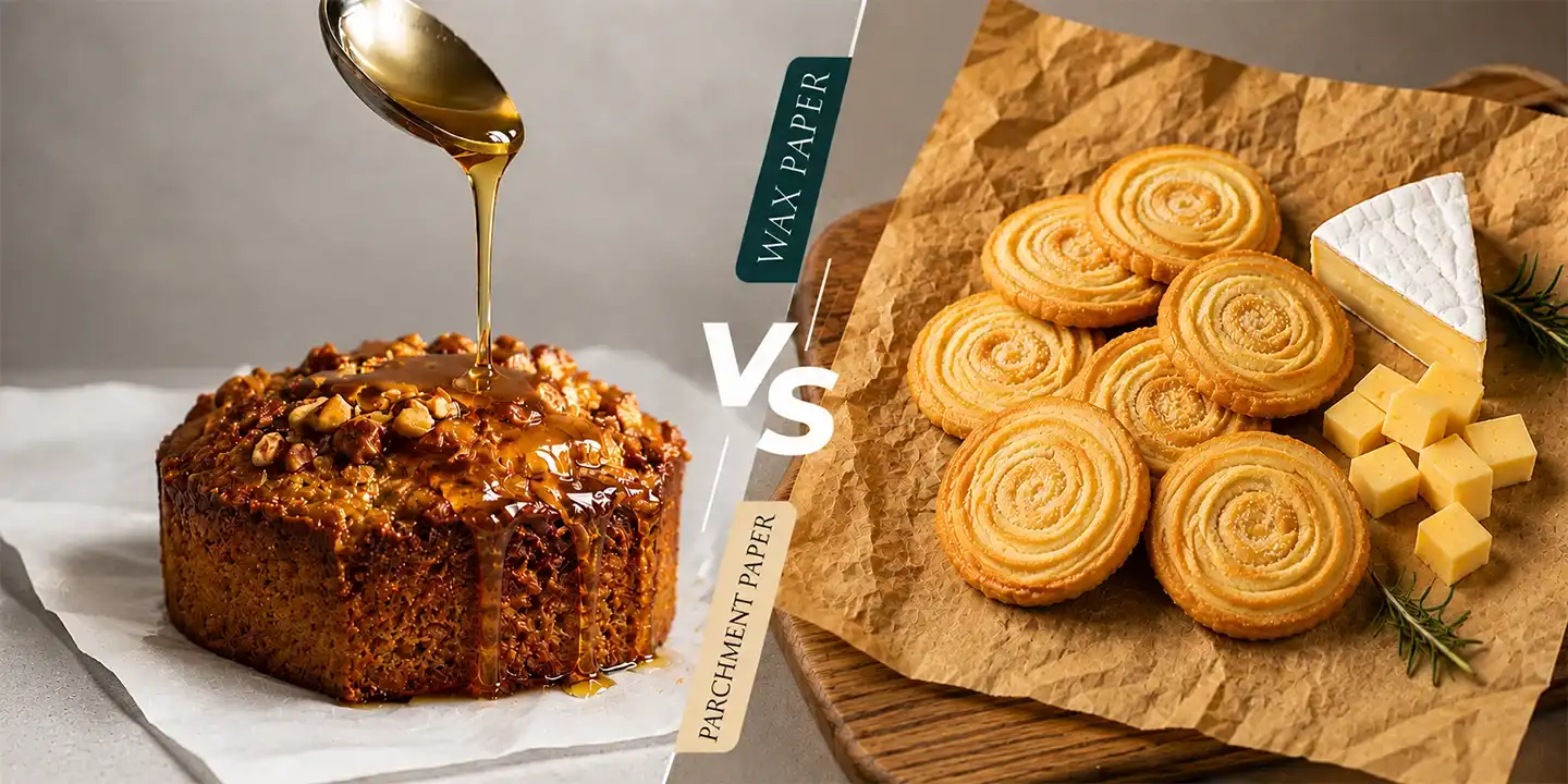 is wax paper the same as parchment paper
