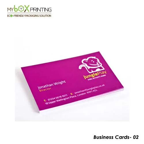 Same Day Hemp Business Card Printing On 18PT Card Stock