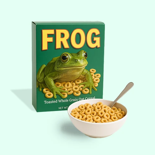 cereal-with-frog-on-box-packaging