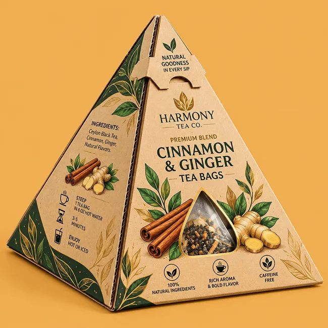Custom Pyramid Boxes