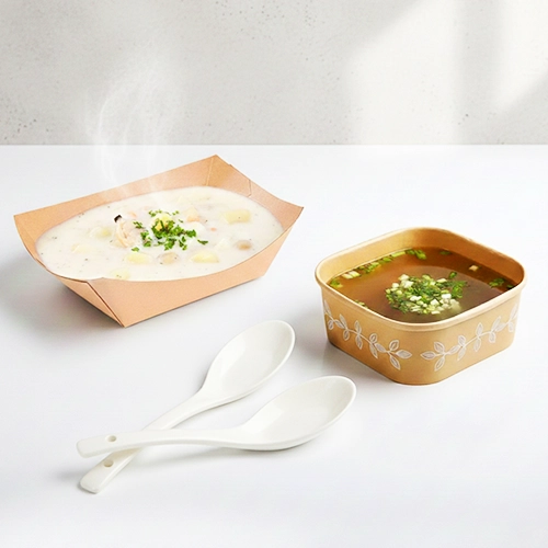 Paper Soup Bowls