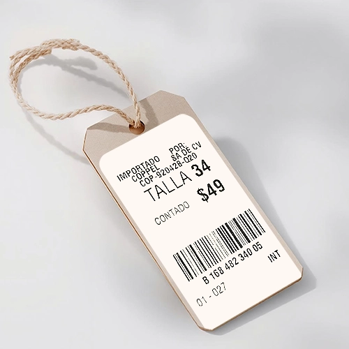 garment barcode labels