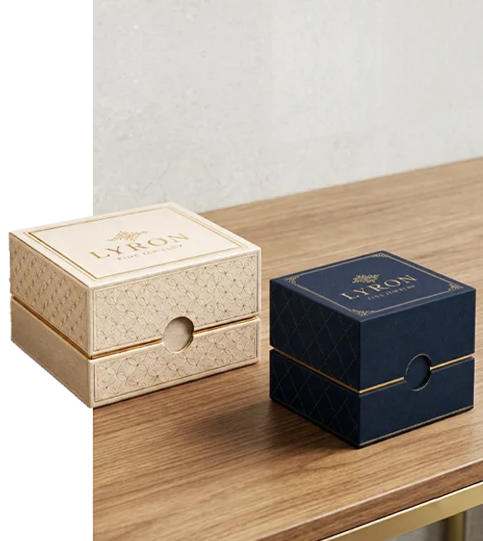 Custom Thumb Cut Boxes