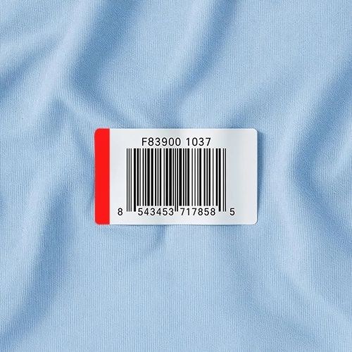 garment barcode labels