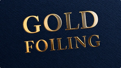 Gold foiling