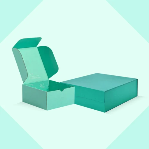 one piece color tinted kraft tuck top gift boxes