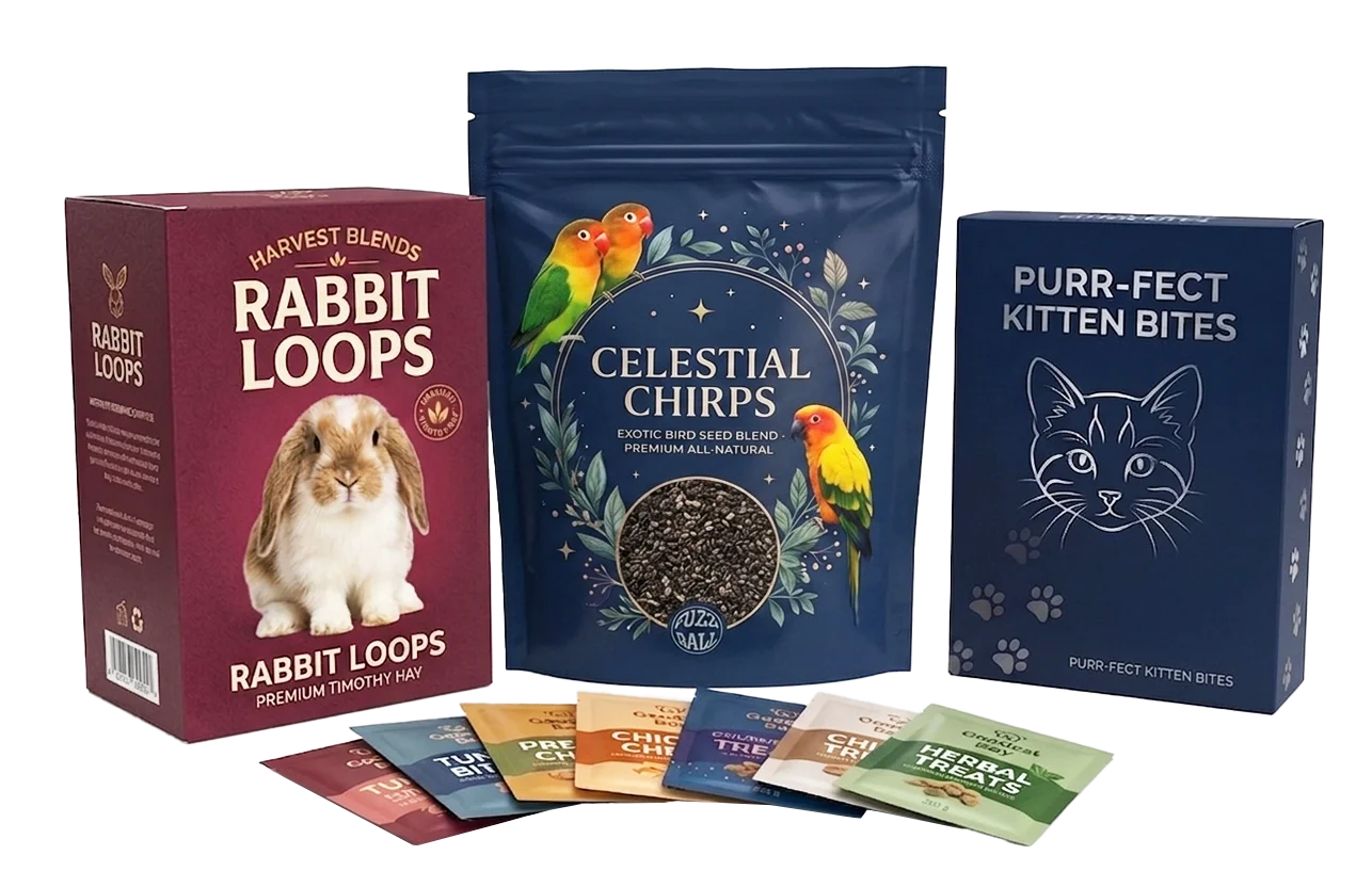 Get Quality Custom Pet Food Packaging In Bulk!