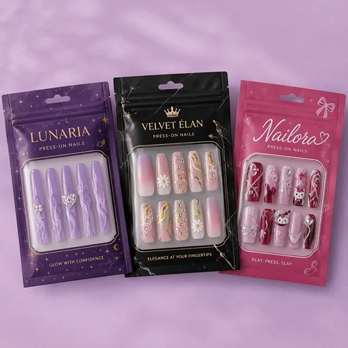 press-on-nail-packaging-bag