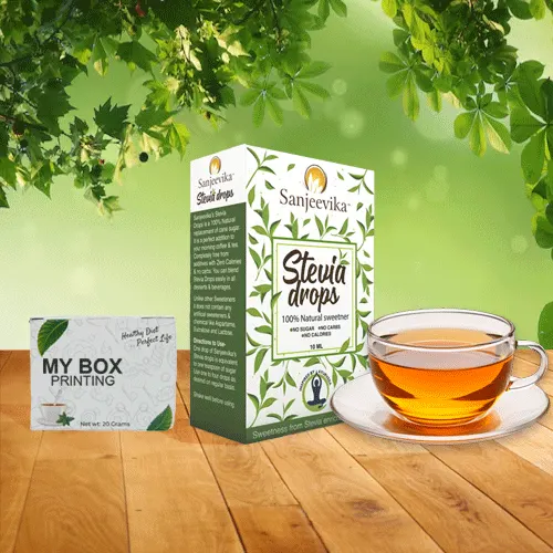 stevia packaging
