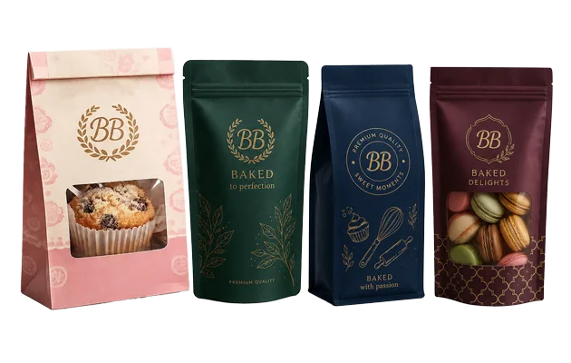 Get Custom Printed Bakery Bags At Wholesale Rates
