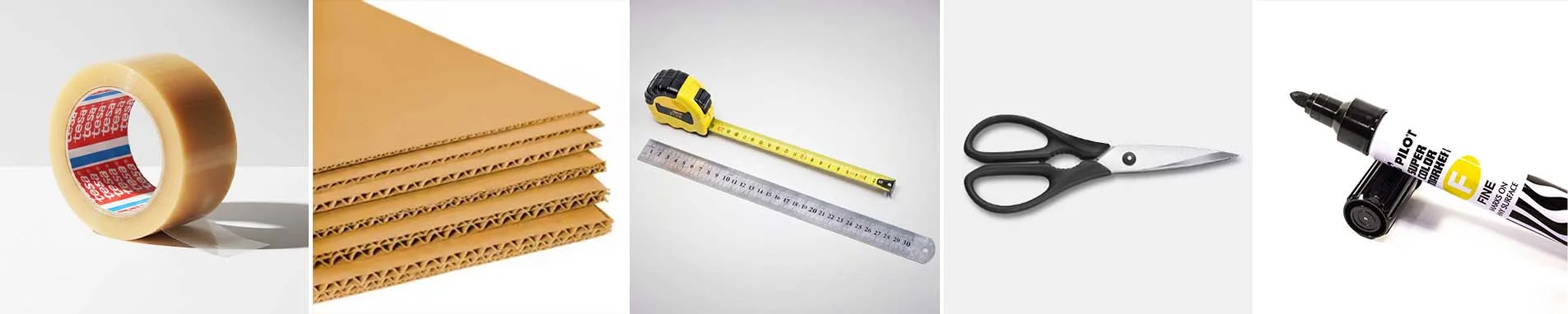 accessories to fold cardboard box