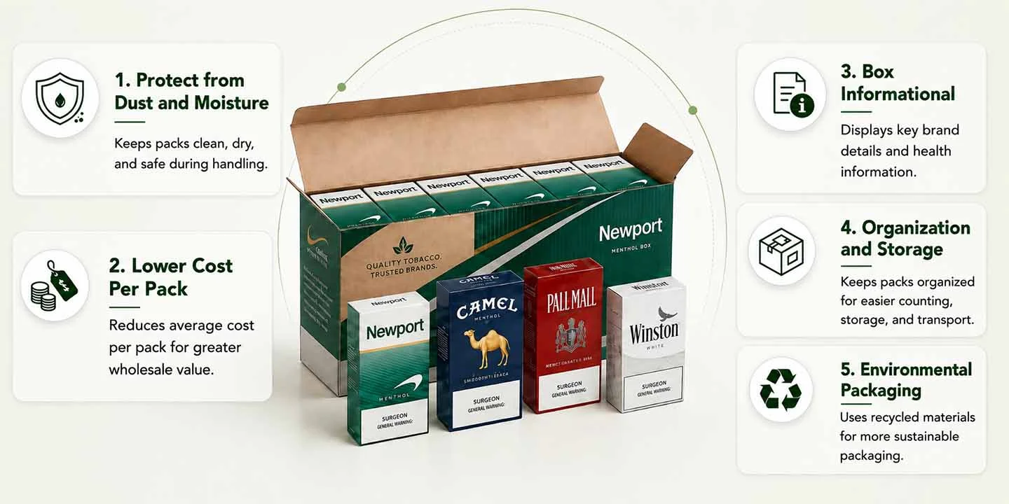 advantages of using wholesale cigarette cartons