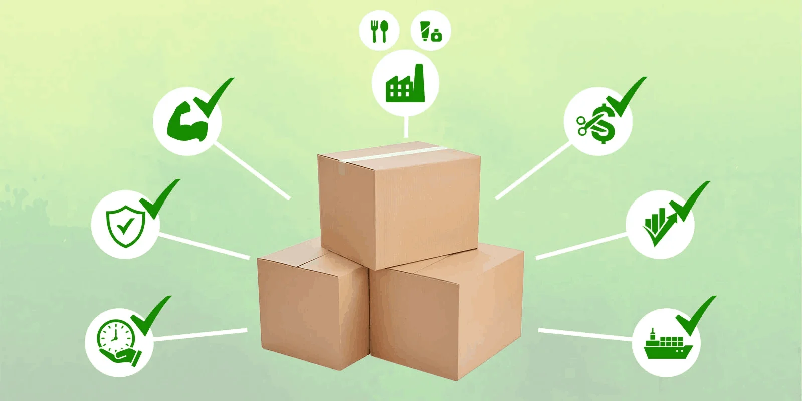 benefits of recycled cardboard packaging boxes for businesses