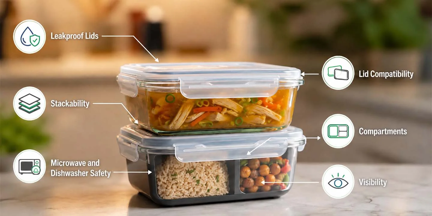 considerable factor before choosing best meal prep container