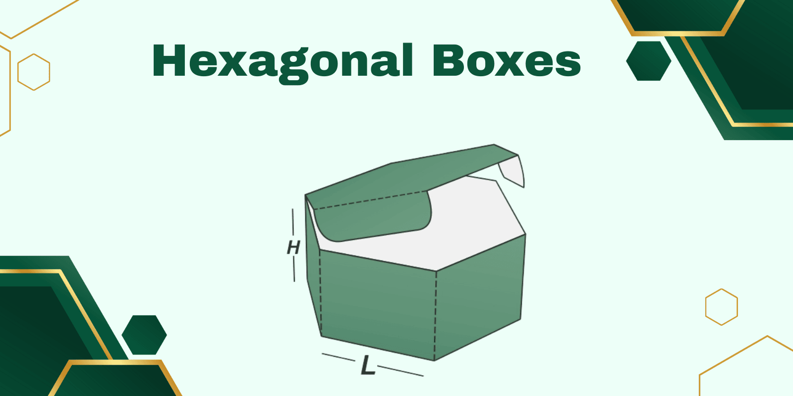 hexagonal boxes