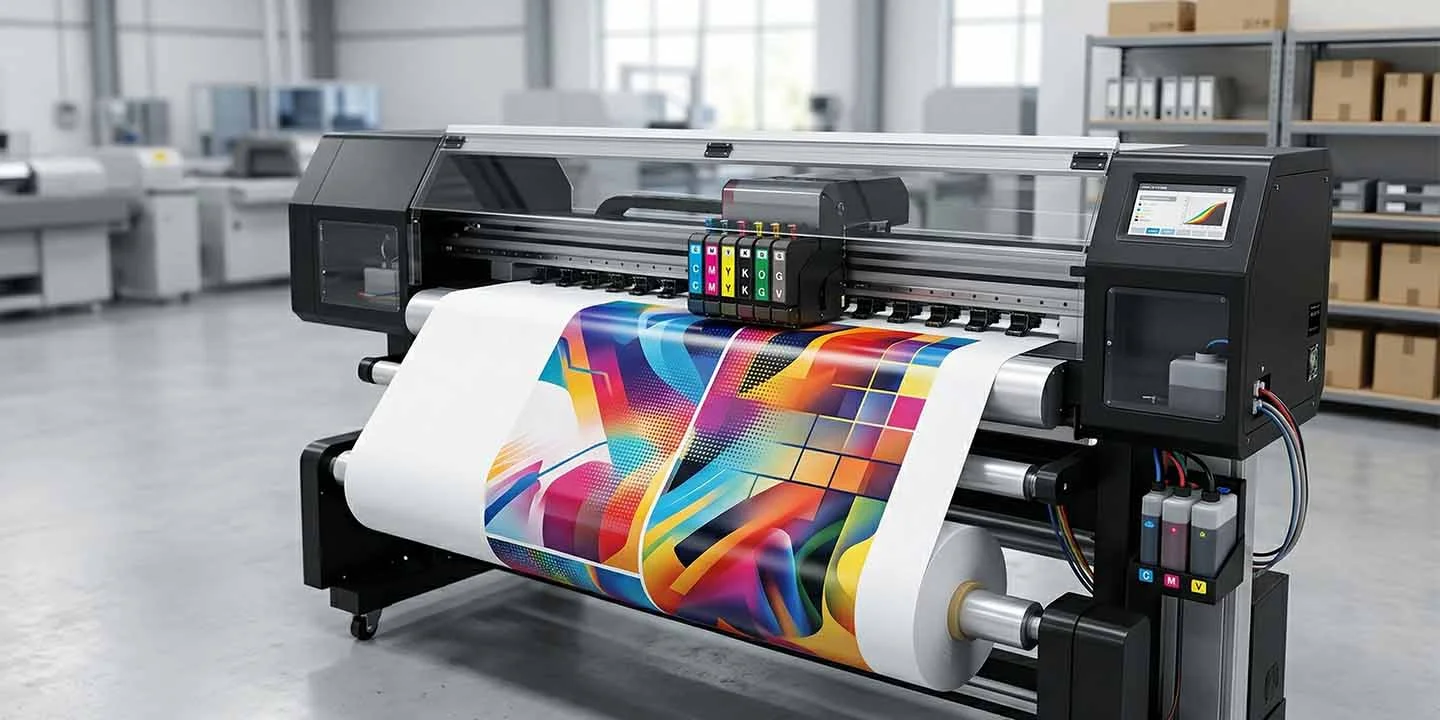 how digital printing works