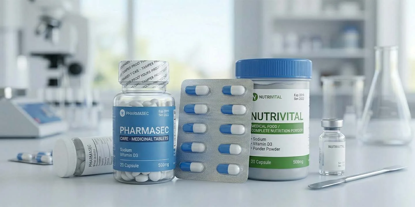 pharmaceutical and medical food product packaging 
