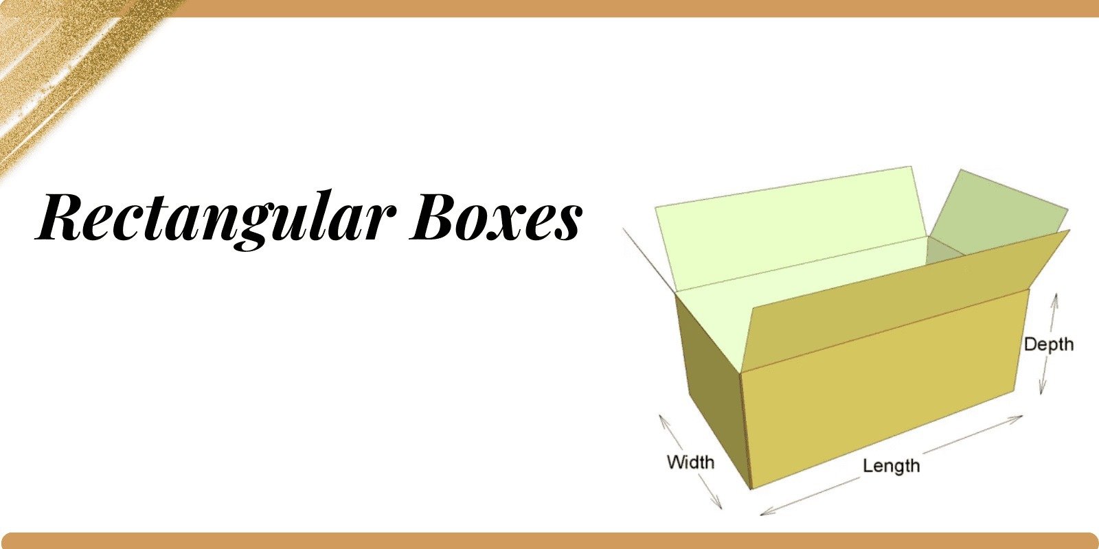 rectangular boxes