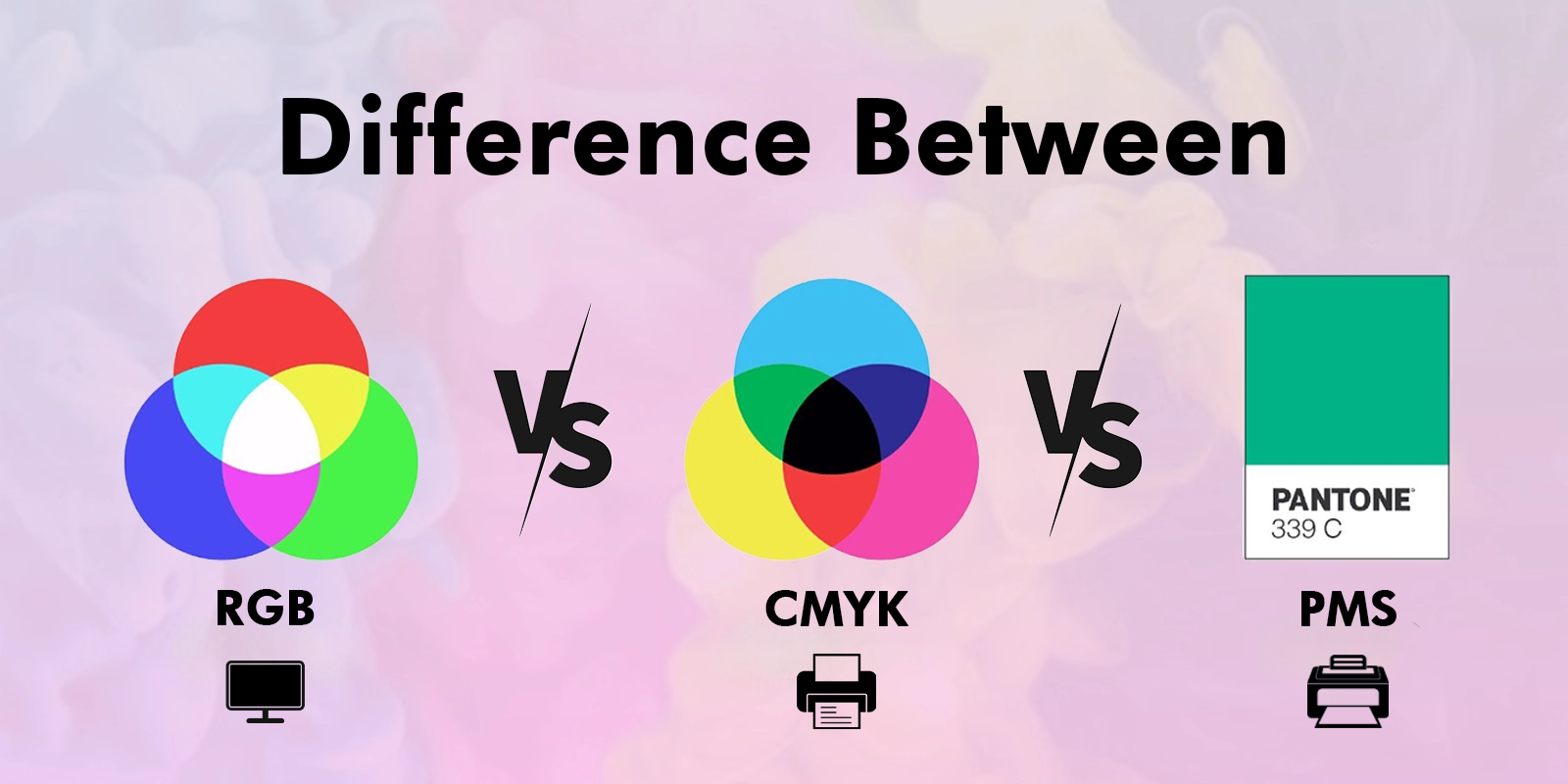 Difference Between RGB, CMYK, and PMS