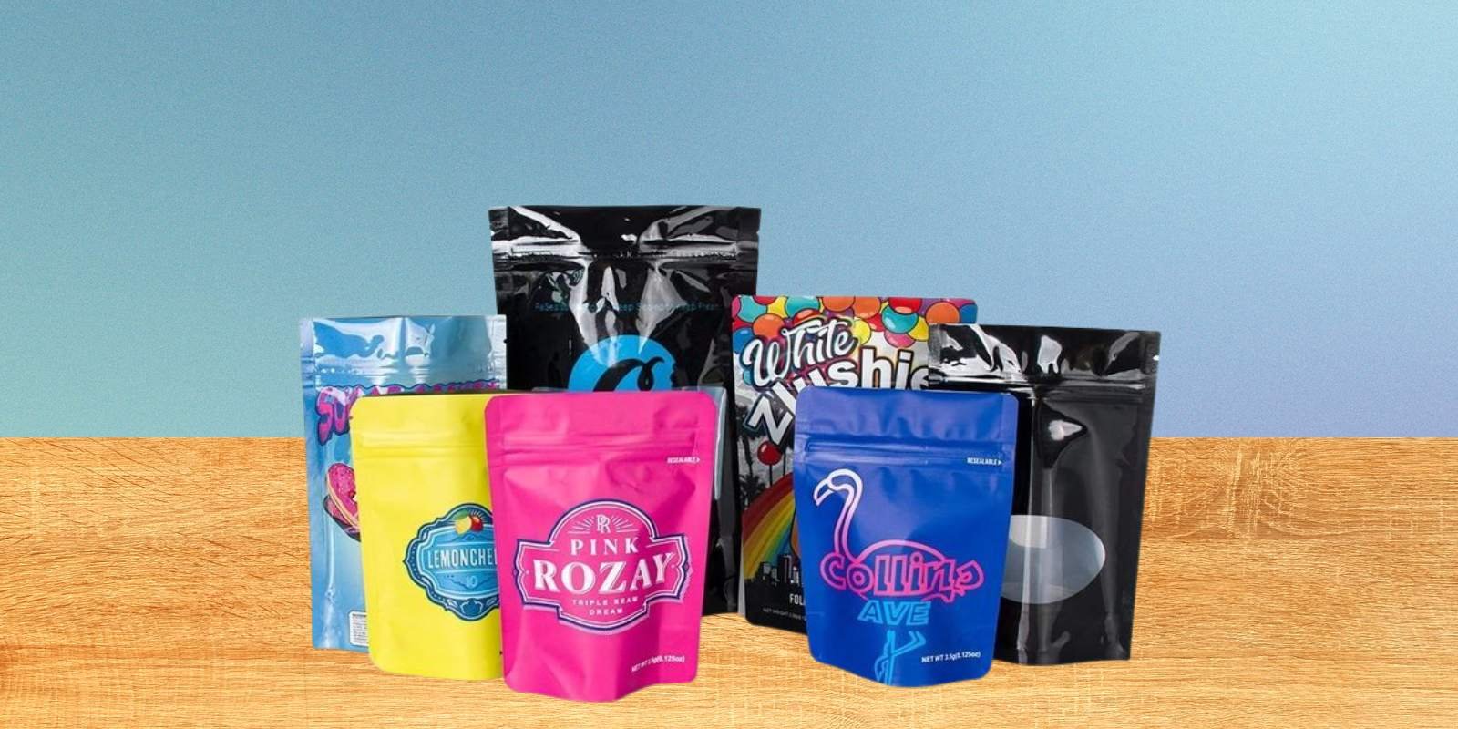 types of mylar bags