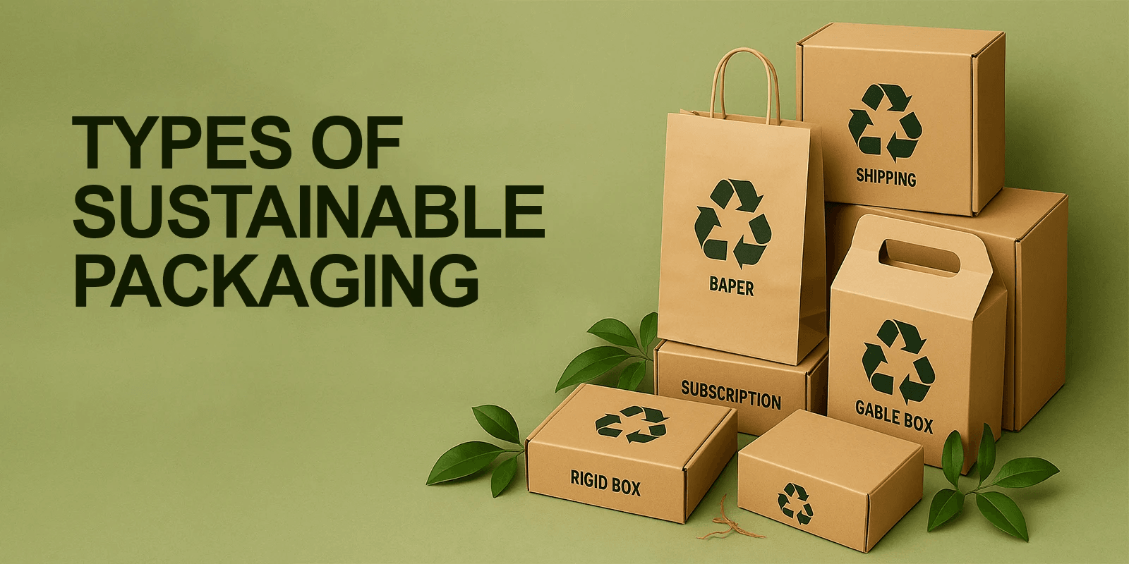 types of sustainable packaging